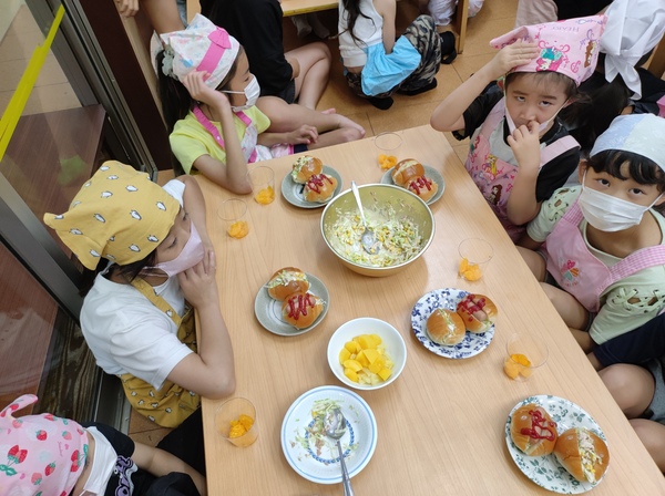 昼食作り（夏休み）
